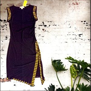 Good studded black Michael Kors dress